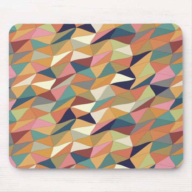 Mousepad emaranhado colorido em Puerto Madero (Frente)