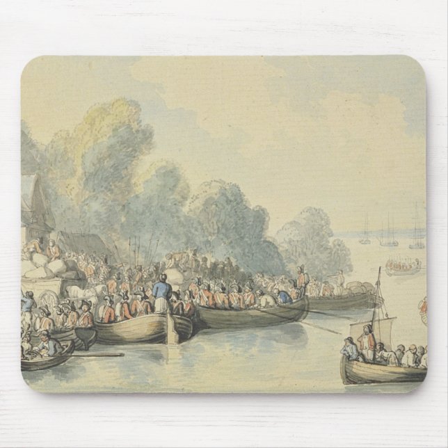 Mousepad Embarque em Southampton o 20 de junho após o (Frente)