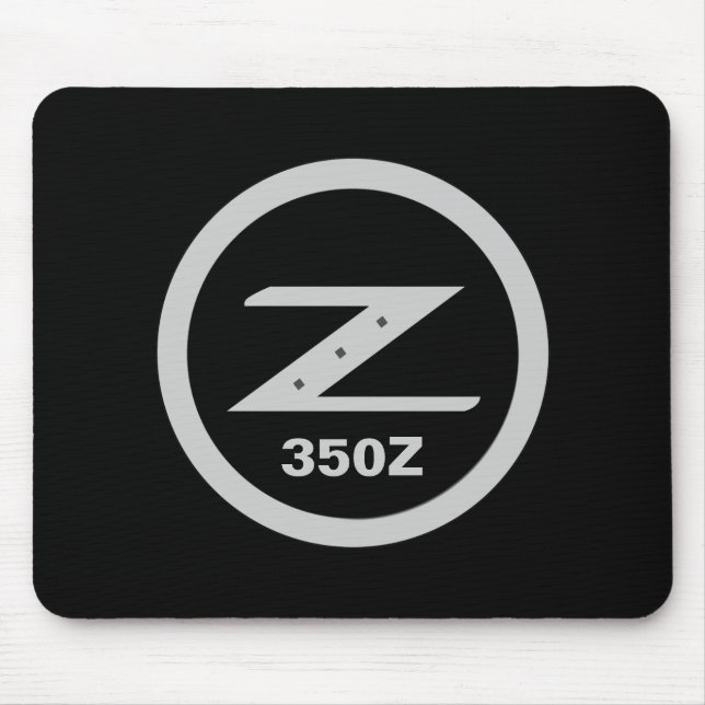 Mousepad Emblema da proteção do mouse 350Z (Frente)