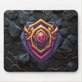 Mousepad Emblema de Ámora Dourada
