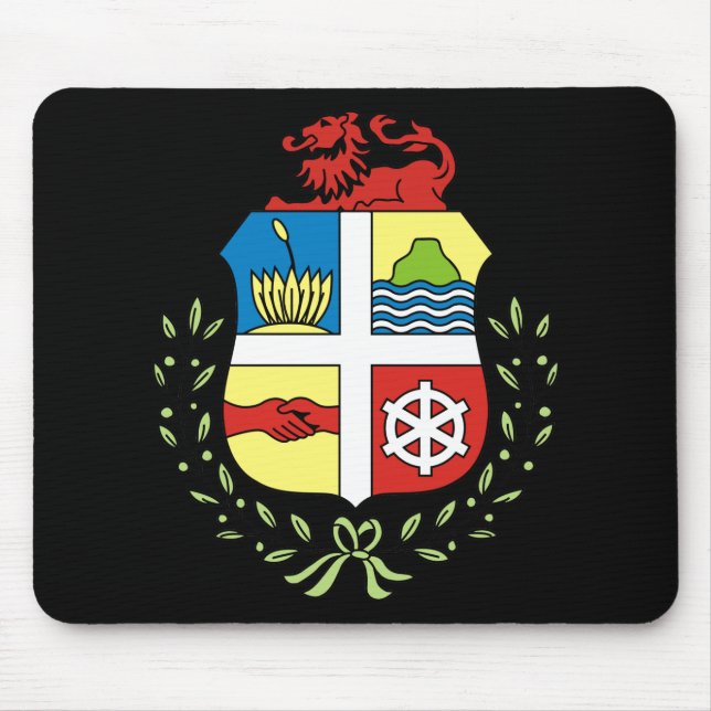 Mousepad emblema de aruba (Frente)