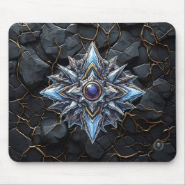 Mousepad Emblema de Jogos Blue Star Core