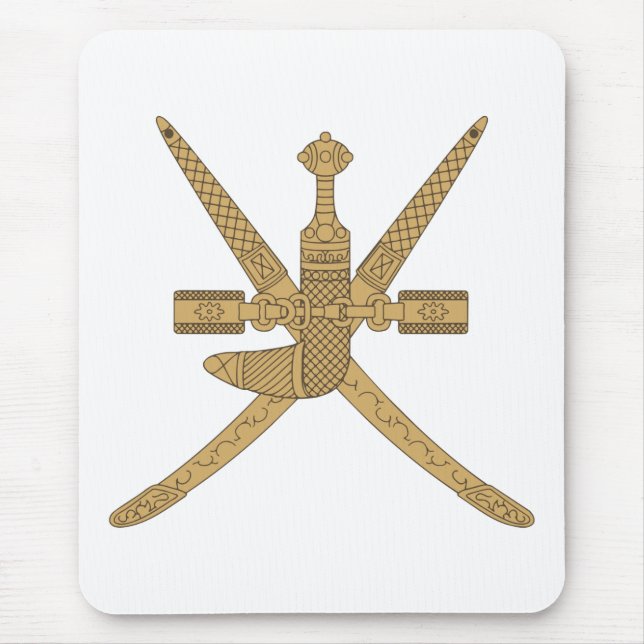 Mousepad Emblema de Oman (Frente)