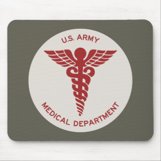 Mousepad Emblema do Departamento Médico do Exército dos EUA