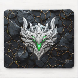 Mousepad Emblema do Dragão Prateado