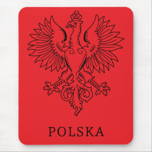 Mousepad Emblema do Estado Contemporâneo da Águia Branca da