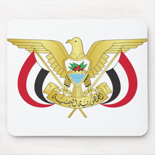 Mousepad emblema do iêmen (Frente)