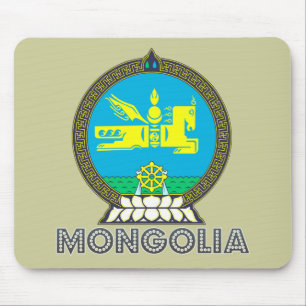 Mousepad Emblema do Mongolian