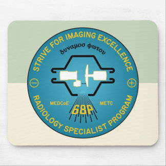 Mousepad Emblema do Programa de Especialista em Radiologia