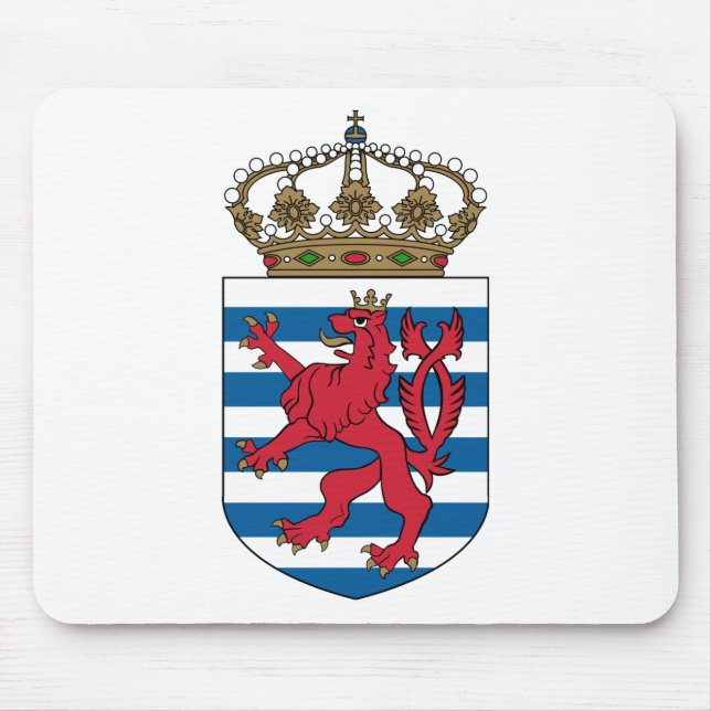 Mousepad emblema luxemburgo (Frente)