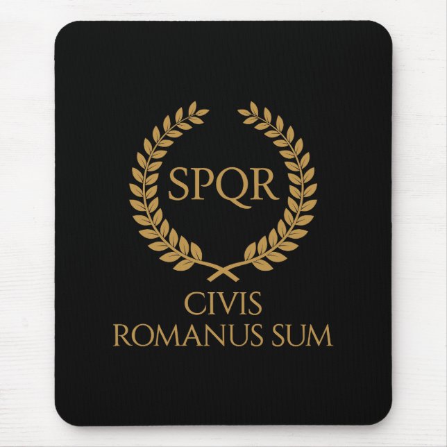 Mousepad Emblema Romano SPQR – Civis Romanus Sum Crista de  (Frente)