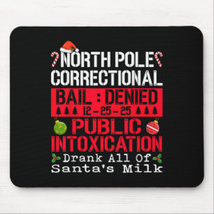 Mousepad Embriaguez Pública em North Le Bebeu Todo o Leite