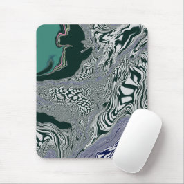 Mousepad "Emerald Marble Flow"