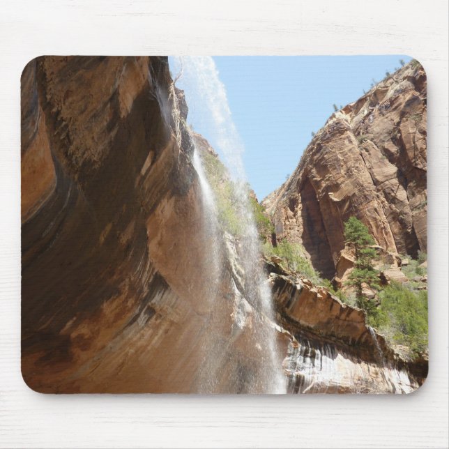 Mousepad Emerald Piscina Falls II do Parque Nacional do Zio (Frente)