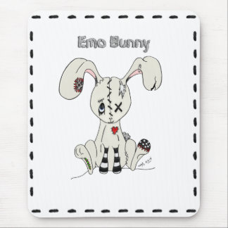 Mousepad Emo Bunny