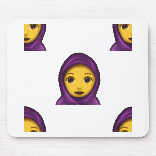 Mousepad emoji hajib (Frente)