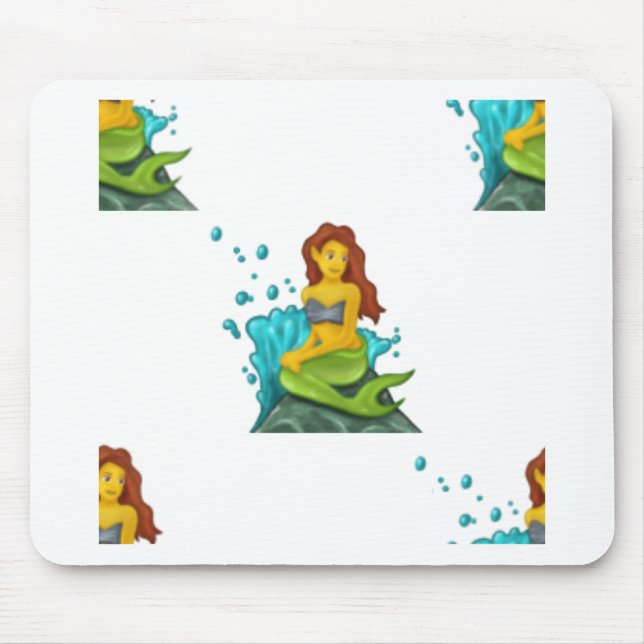 Mousepad emoji mermaid (Frente)