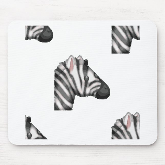 Mousepad emoji zebra (Frente)