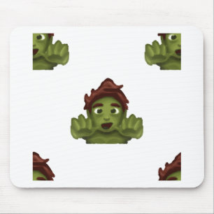 Mousepad emoji zombie man
