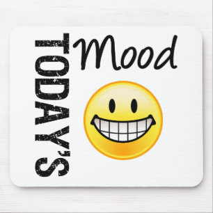 Mousepad Emoticon muito feliz de hoje do humor