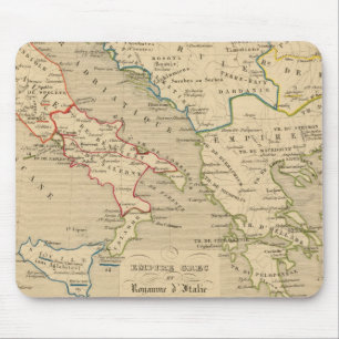 Mousepad Empire Grec et Royaume d'Italie 774 a 900