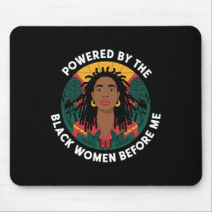 Mousepad Empoderado Pela Mulher Negra Antes de Mim História