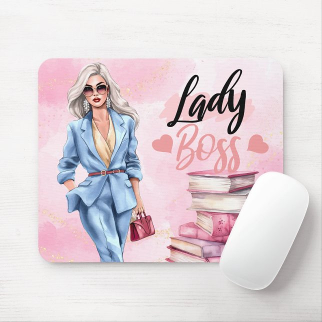 Mousepad Empoderamento feminino de mulheres empresárias (Com mouse)
