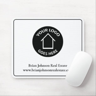 Mousepad Empresa de Imóveis Adicione Seu Logotipo Simples C