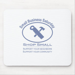 Mousepad Empresa de pequeno porte sábado - azul do hardwar