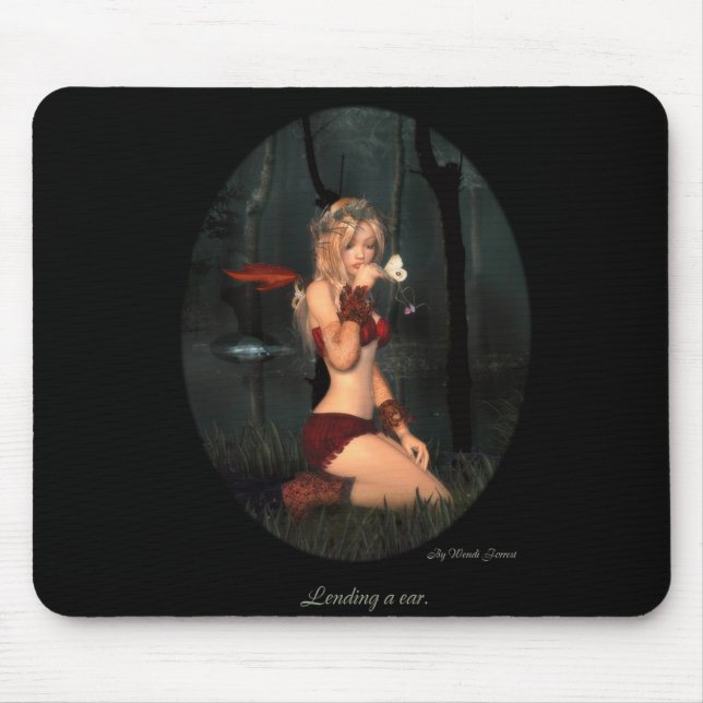 Mousepad Emprestando uma orelha (Frente)
