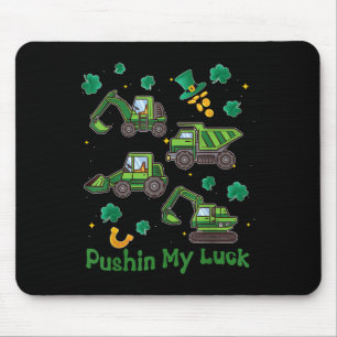 Mousepad Empurrando Meus Dias de São Patrícios De Trator Co