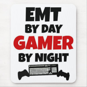 Mousepad EMT por Day Gamer por Night