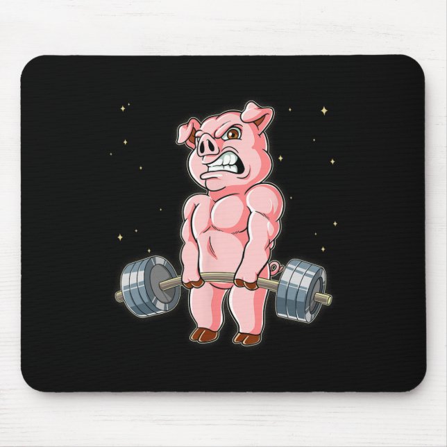 Mousepad Encaixe do Treinamento em Peso do Giro (Frente)