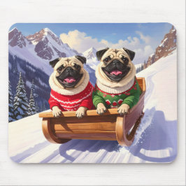 Mousepad Encaixe o anel do trenó