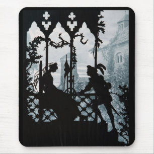 Mousepad Encantamento de príncipe e princesa