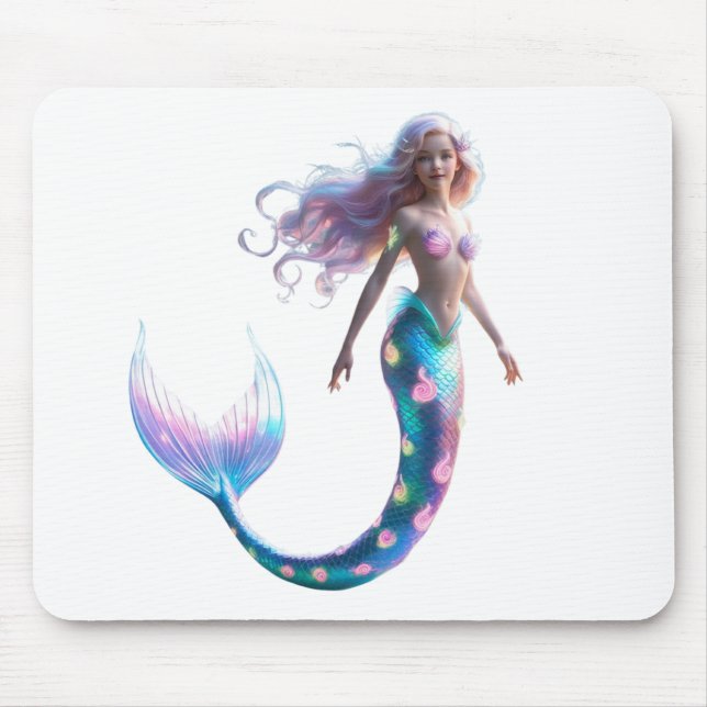 Mousepad Encantando Sereia (Frente)