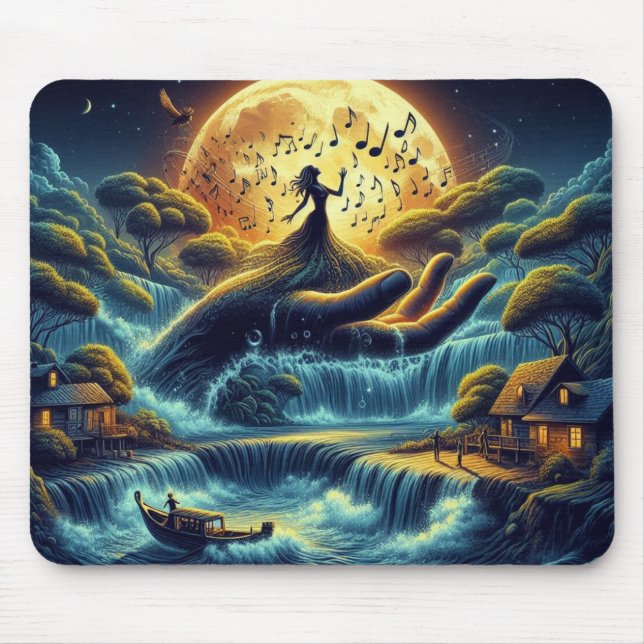 Mousepad Encantando Serenata de Lua (Frente)