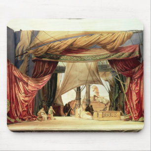 Mousepad Encene o modelo para a ópera 'Tristan e Isolde