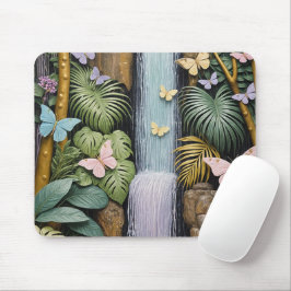 Mousepad Enchanted Falls Oasis