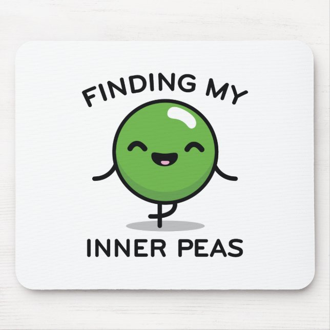 Mousepad Encontrando Meu Peas Interior (Frente)