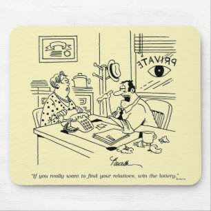 Mousepad Encontrando parentes