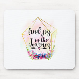 Mousepad Encontre A Alegria Na Viagem