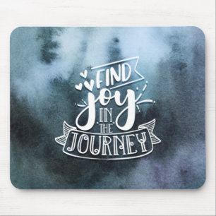 Mousepad Encontre Joy No Bloco De Motoveleiras Da Viagem