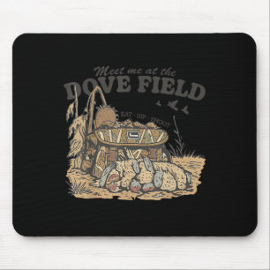 Mousepad Encontre-me no Campo de Rola Caça à Rola Bolsa Cam