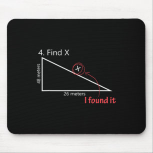 Mousepad Encontre Professor de Matemática Gráfico Presente 