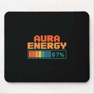 Mousepad Energia Aura 67% Gíria Alpha de Cultivo de Aura Ge