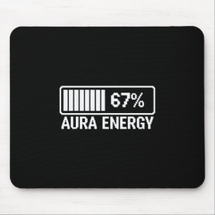 Mousepad Energia Aura Em 67 Seis Sete Meme