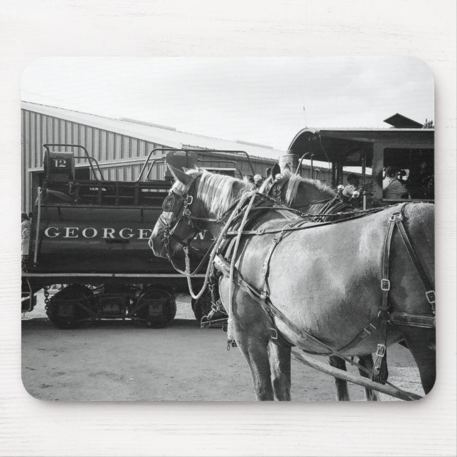 Mousepad Energia de cavalos e energia a vapor (Frente)