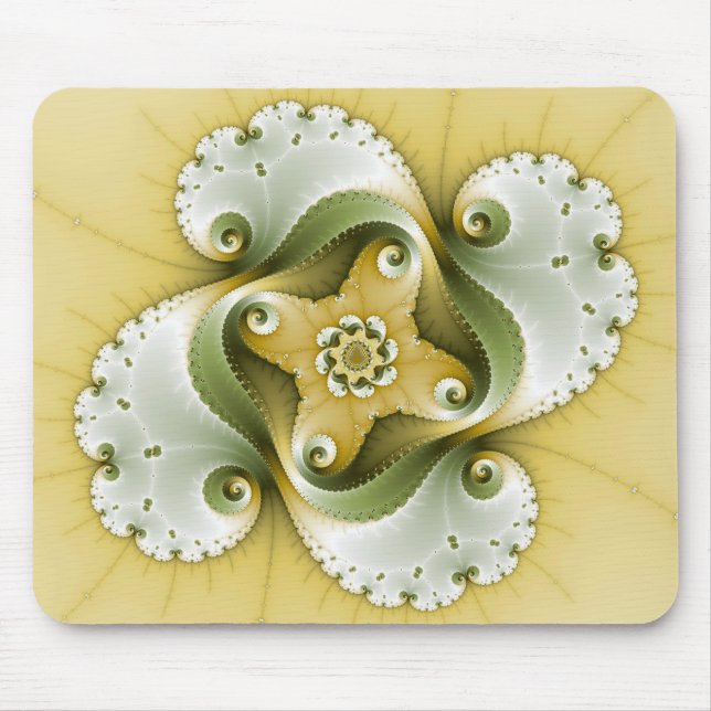Mousepad Energia do terror - Arte Fractal (Frente)