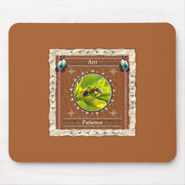 Mousepad Energia Paciência da Formiga  (Frente)